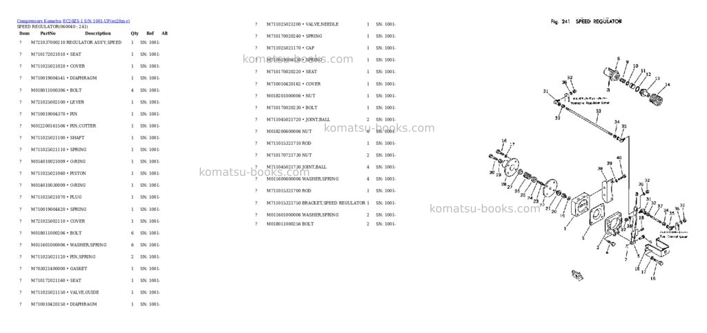 Komatsu ec20zs-1 s/n 1001-up chassis only Parts catalog cover Page 10