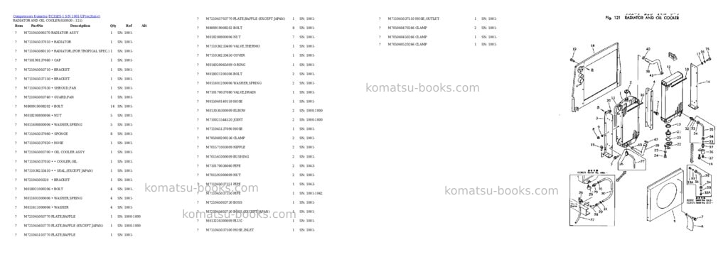 Komatsu ec35zs-1 s/n 1001-up Parts catalog cover Page 2 Komatsu ec35zs-1 s/n 1001-up Parts catalog cover Page 2
