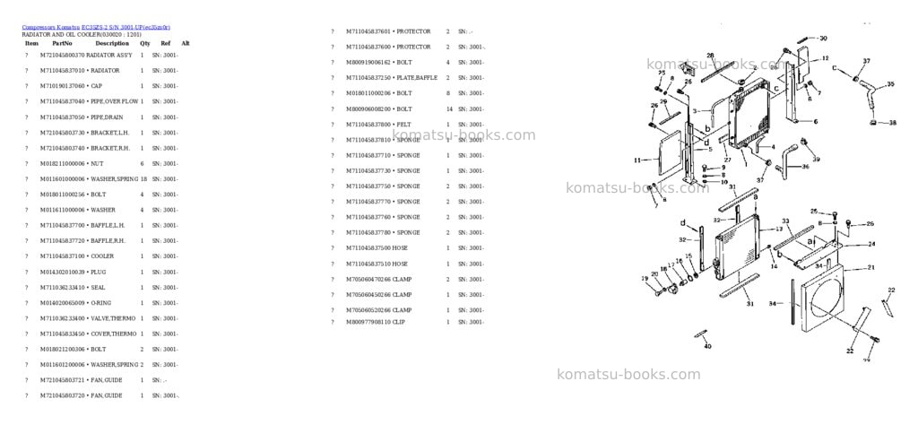 Komatsu ec35zs-2 s/n 3001-up Parts catalog cover Komatsu ec35zs-2 s/n 3001-up Parts catalog cover