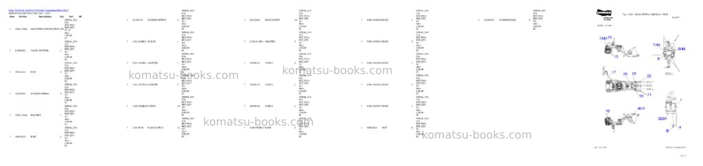 Komatsu DX300LC-Demolition Parts catalog cover Page 5 Komatsu DX300LC-Demolition Parts catalog cover Page 5