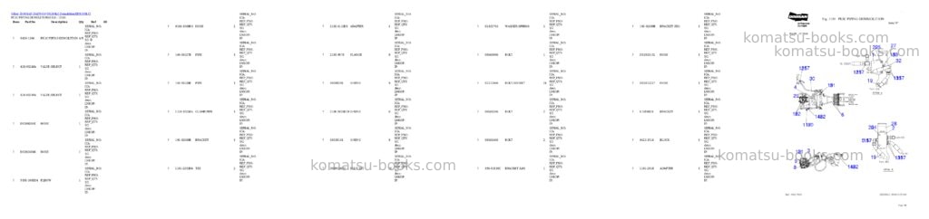 Komatsu DX300LC-Demolition Parts catalog cover Page 6 Komatsu DX300LC-Demolition Parts catalog cover Page 6