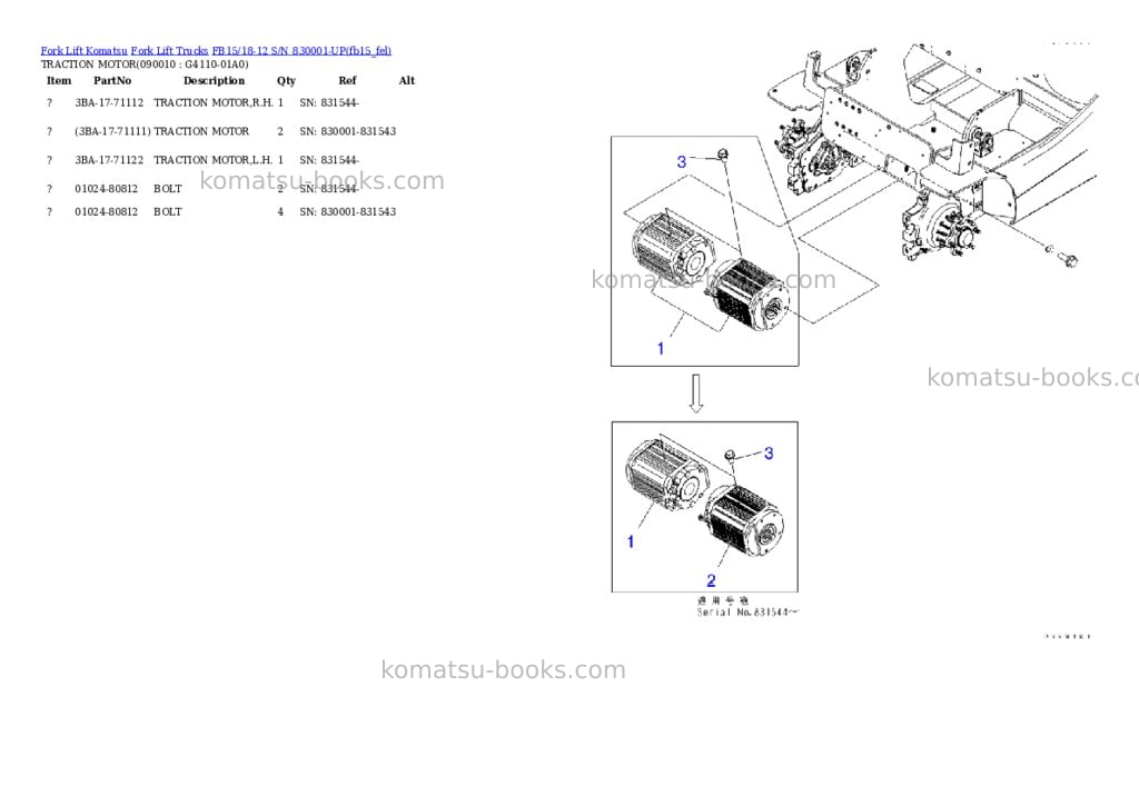 Komatsu fb15/18exgf-10 s/n 805001-up Parts catalog cover Page 9 Komatsu fb15/18exgf-10 s/n 805001-up Parts catalog cover Page 9