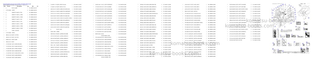 Komatsu fg15h-ec s/n 600001-up Parts catalog cover Page 8 Komatsu fg15h-ec s/n 600001-up Parts catalog cover Page 8