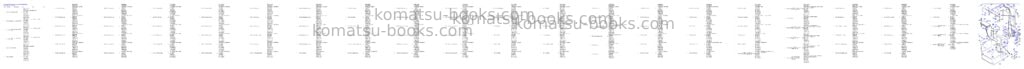 Komatsu H 185 E S/N 06100 Parts catalog cover Page 10 Komatsu H 185 E S/N 06100 Parts catalog cover Page 10