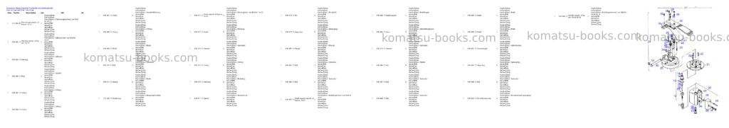 Komatsu pc3000-6e s/n 06296 Parts catalog cover Page 2 Komatsu pc3000-6e s/n 06296 Parts catalog cover Page 2