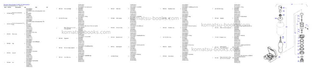 Komatsu pc4000-6 s/n 08156 Parts catalog cover Page 5