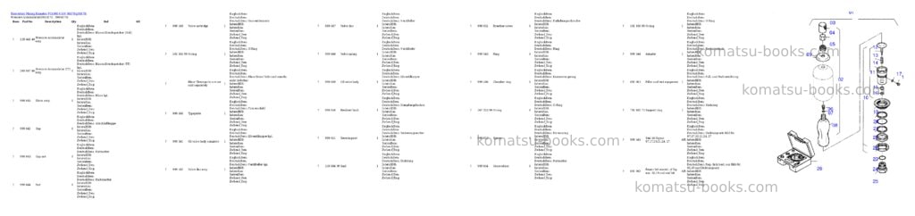 Komatsu pc4000-6 s/n 08178 Parts catalog cover Page 5 Komatsu pc4000-6 s/n 08178 Parts catalog cover Page 5