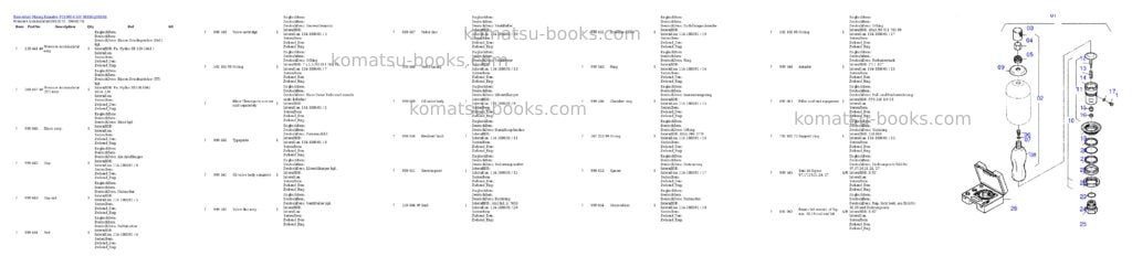 Komatsu pc4000-6 s/n 08184 Parts catalog cover Page 2 Komatsu pc4000-6 s/n 08184 Parts catalog cover Page 2