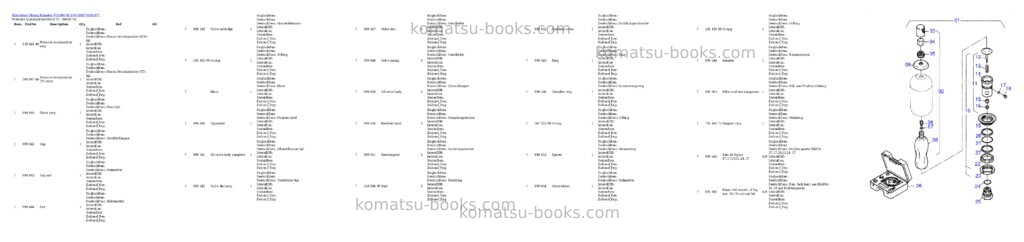 Komatsu pc4000-6e s/n 08187 Parts catalog cover Page 3 Komatsu pc4000-6e s/n 08187 Parts catalog cover Page 3
