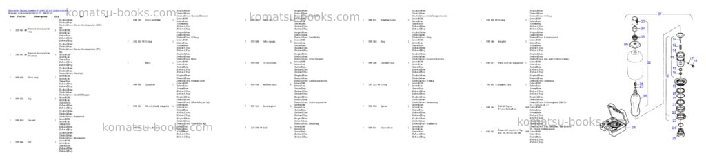 Komatsu pc4000-6e s/n 08198 Parts catalog cover Page 3 Komatsu pc4000-6e s/n 08198 Parts catalog cover Page 3