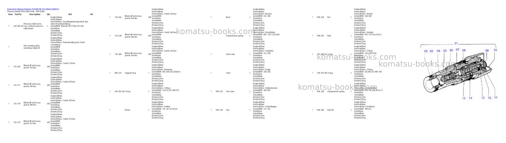 Komatsu pc4000-6e s/n 08202 Parts catalog cover Komatsu pc4000-6e s/n 08202 Parts catalog cover