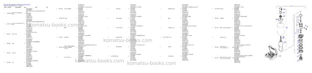 Komatsu pc4000-6e s/n 08212 Parts catalog cover Page 3 Komatsu pc4000-6e s/n 08212 Parts catalog cover Page 3