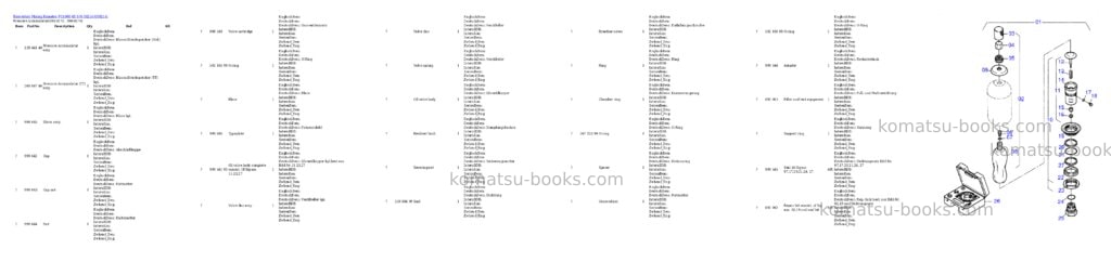 Komatsu pc4000-6e s/n 08214 Parts catalog cover Page 3 Komatsu pc4000-6e s/n 08214 Parts catalog cover Page 3