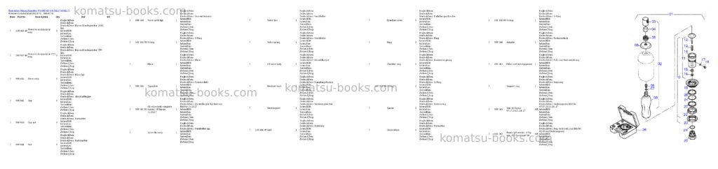 Komatsu pc4000-6e s/n 08217 Parts catalog cover Page 3 Komatsu pc4000-6e s/n 08217 Parts catalog cover Page 3