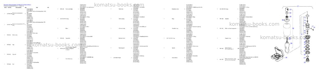 Komatsu pc4000-6e s/n 08225 Parts catalog cover Page 3 Komatsu pc4000-6e s/n 08225 Parts catalog cover Page 3