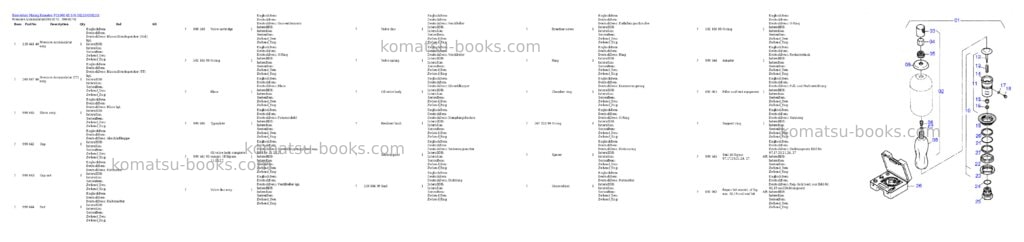 Komatsu pc4000-6e s/n 08233 Parts catalog cover Page 2 Komatsu pc4000-6e s/n 08233 Parts catalog cover Page 2