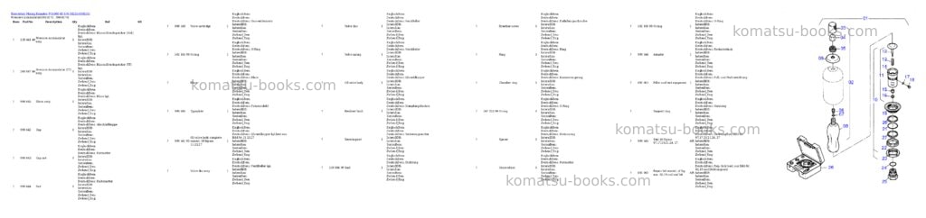 Komatsu pc4000-6e s/n 08235 Parts catalog cover Page 2 Komatsu pc4000-6e s/n 08235 Parts catalog cover Page 2