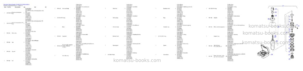 Komatsu pc4000-6e s/n 08245 Parts catalog cover Page 2 Komatsu pc4000-6e s/n 08245 Parts catalog cover Page 2