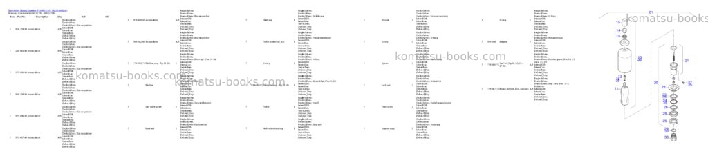 Komatsu pc4000-6 s/n 08250 Parts catalog cover Page 3 Komatsu pc4000-6 s/n 08250 Parts catalog cover Page 3