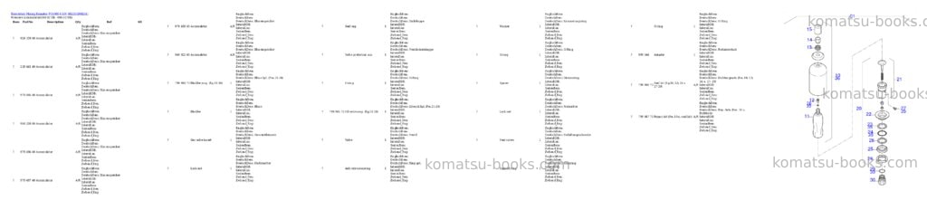 Komatsu pc4000-6 s/n 08251 Parts catalog cover Page 3 Komatsu pc4000-6 s/n 08251 Parts catalog cover Page 3