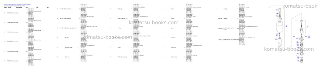 Komatsu pc4000-6e s/n 08254 Parts catalog cover Komatsu pc4000-6e s/n 08254 Parts catalog cover