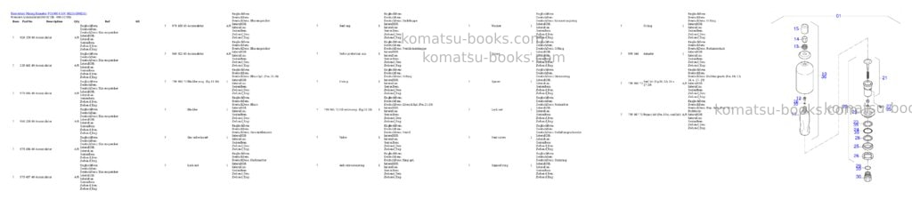 Komatsu pc4000-6 s/n 08255 Parts catalog cover Page 3 Komatsu pc4000-6 s/n 08255 Parts catalog cover Page 3
