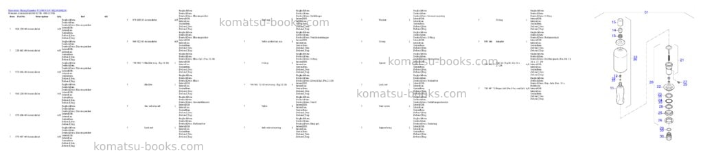 Komatsu pc4000-6 s/n 08259 Parts catalog cover Page 3 Komatsu pc4000-6 s/n 08259 Parts catalog cover Page 3