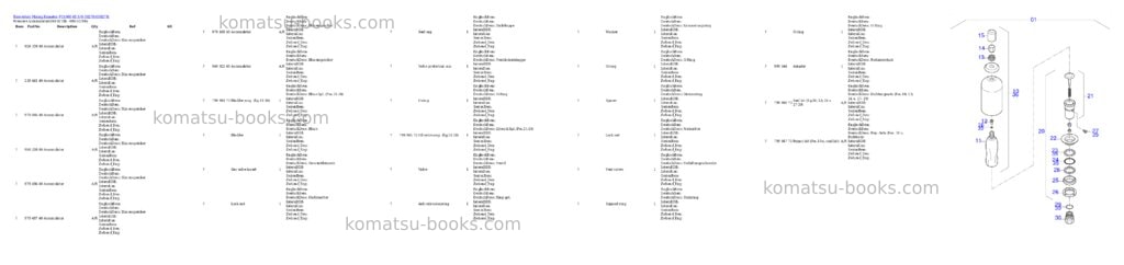 Komatsu PC4000-6E S/N 08278 Parts catalog cover Komatsu PC4000-6E S/N 08278 Parts catalog cover
