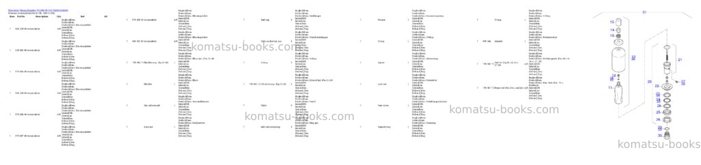 Komatsu PC4000-6E S/N 08280 Parts catalog cover Komatsu PC4000-6E S/N 08280 Parts catalog cover