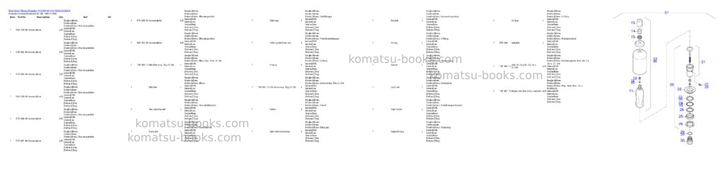 Komatsu PC4000-6E S/N 08283 Parts catalog cover Komatsu PC4000-6E S/N 08283 Parts catalog cover