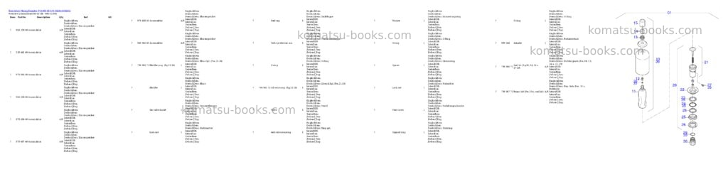 Komatsu PC4000-6E S/N 08284 Parts catalog cover Komatsu PC4000-6E S/N 08284 Parts catalog cover