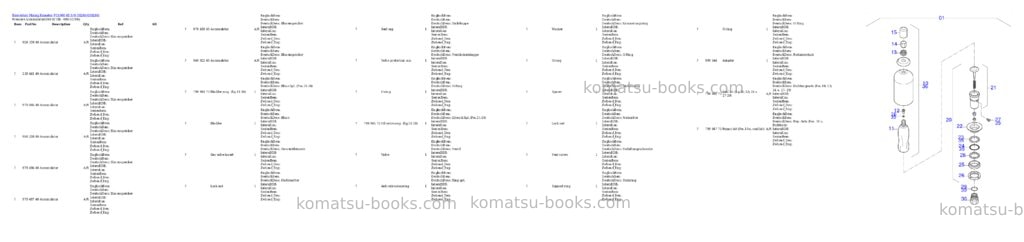 Komatsu PC4000-6E S/N 08286 Parts catalog cover Komatsu PC4000-6E S/N 08286 Parts catalog cover