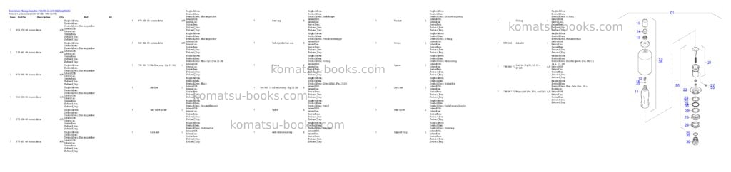 Komatsu PC4000-11 S/N 08292 Parts catalog cover Page 3 Komatsu PC4000-11 S/N 08292 Parts catalog cover Page 3