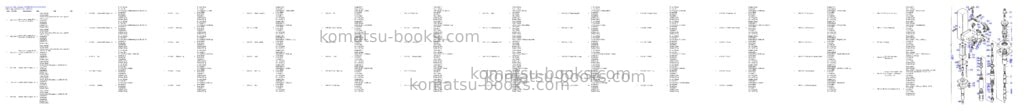 Komatsu pc8000-1e s/n 12024 Parts catalog cover Page 10 Komatsu pc8000-1e s/n 12024 Parts catalog cover Page 10