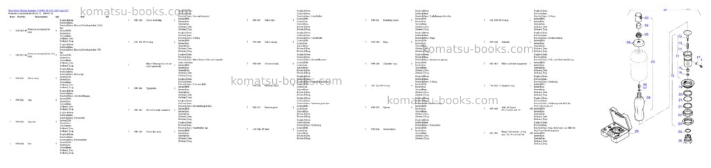Komatsu pc8000-6e s/n 12037 Parts catalog cover Page 2 Komatsu pc8000-6e s/n 12037 Parts catalog cover Page 2