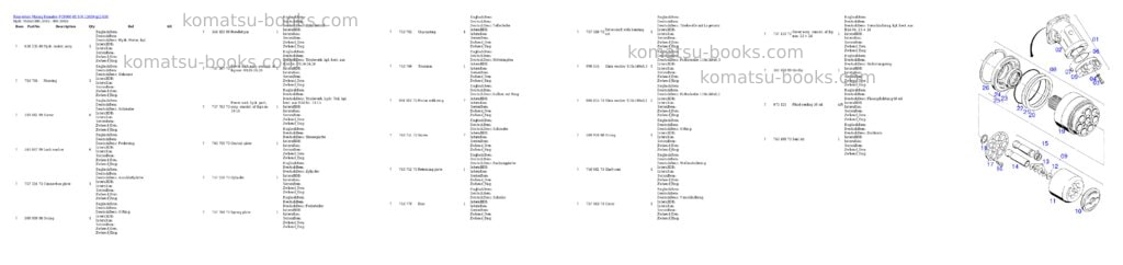 Komatsu pc8000-6e s/n 12039 Parts catalog cover Page 10 Komatsu pc8000-6e s/n 12039 Parts catalog cover Page 10