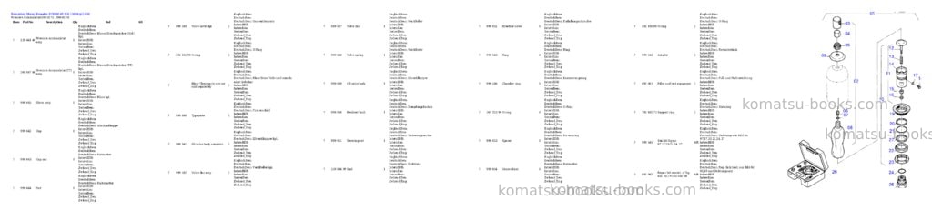 Komatsu pc8000-6e s/n 12039 Parts catalog cover Page 2 Komatsu pc8000-6e s/n 12039 Parts catalog cover Page 2