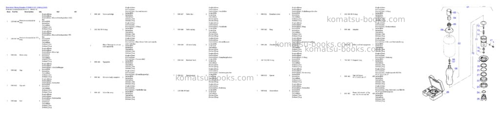 Komatsu pc8000-6 s/n 12040 Parts catalog cover Page 4 Komatsu pc8000-6 s/n 12040 Parts catalog cover Page 4