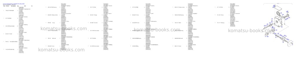 Komatsu pc8000-6e s/n 12041 Parts catalog cover Page 7 Komatsu pc8000-6e s/n 12041 Parts catalog cover Page 7