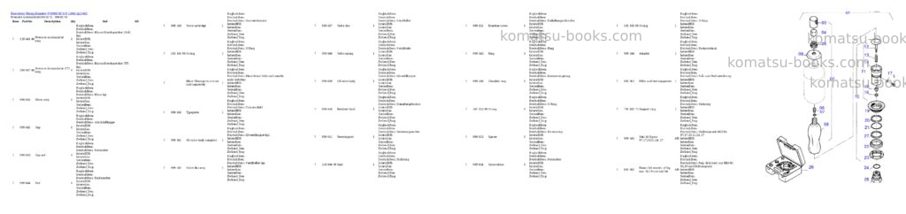 Komatsu pc8000-6e s/n 12042 Parts catalog cover Page 2 Komatsu pc8000-6e s/n 12042 Parts catalog cover Page 2
