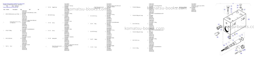 Komatsu pc8000-6e s/n 12047 Parts catalog cover Page 6 Komatsu pc8000-6e s/n 12047 Parts catalog cover Page 6