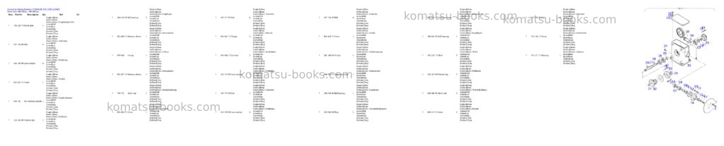Komatsu pc8000-6e s/n 12047 Parts catalog cover Page 7 Komatsu pc8000-6e s/n 12047 Parts catalog cover Page 7