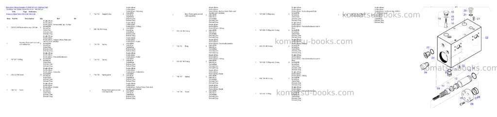 Komatsu pc8000-6e s/n 12049 Parts catalog cover Page 6 Komatsu pc8000-6e s/n 12049 Parts catalog cover Page 6