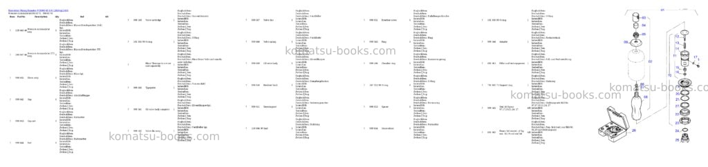 Komatsu pc8000-6e s/n 12050 Parts catalog cover Page 2 Komatsu pc8000-6e s/n 12050 Parts catalog cover Page 2