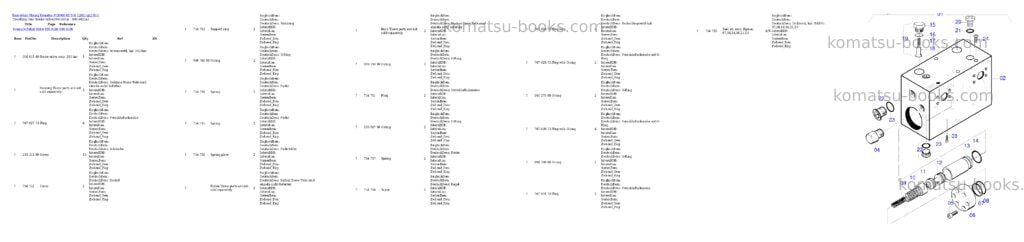 Komatsu pc8000-6e s/n 12051 Parts catalog cover Page 6 Komatsu pc8000-6e s/n 12051 Parts catalog cover Page 6