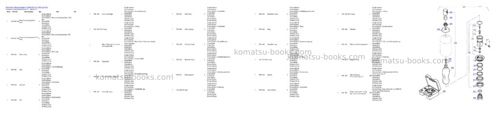 Komatsu pc8000-6e s/n 12052 Parts catalog cover Page 2 Komatsu pc8000-6e s/n 12052 Parts catalog cover Page 2