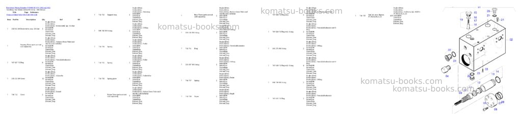 Komatsu pc8000-6e s/n 12052 Parts catalog cover Page 6 Komatsu pc8000-6e s/n 12052 Parts catalog cover Page 6