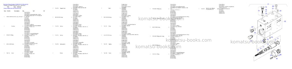 Komatsu pc8000-6e s/n 12055 Parts catalog cover Page 6 Komatsu pc8000-6e s/n 12055 Parts catalog cover Page 6