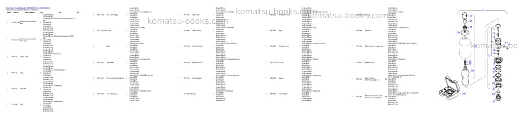 Komatsu pc8000-6e s/n 12063 Parts catalog cover Page 2 Komatsu pc8000-6e s/n 12063 Parts catalog cover Page 2