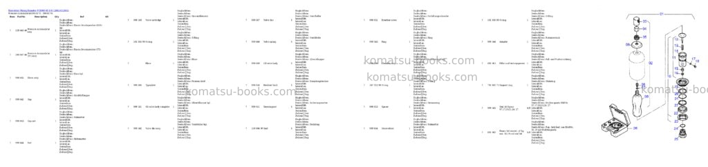 Komatsu pc8000-6e s/n 12065 Parts catalog cover Page 2 Komatsu pc8000-6e s/n 12065 Parts catalog cover Page 2